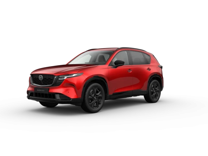 Mazda CX-5 2026 2.5 G141 AWD Homura - Hnědý interiér - Soul Red Crystal na operativní leasing