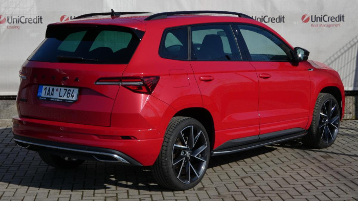 Škoda Karoq 1,5 TSI Sportline Exclusive DS na operativní leasing