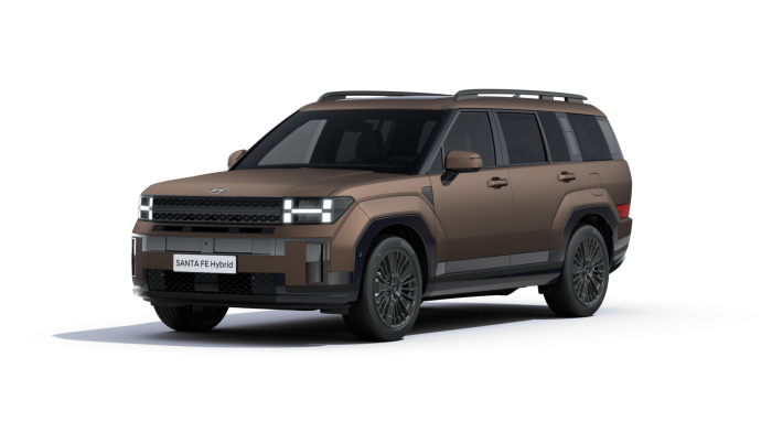 Hyundai Santa Fe Calligraphy 1.6 T-GDI Hybrid 1.49 kWh 176 kW 6A 4×4 na operativní leasing