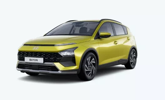 Hyundai Bayon Go Plus 1,0 T-GDI 66 kW automat Lucid Lime Metallic 1,0 T-GDI na operativní leasing
