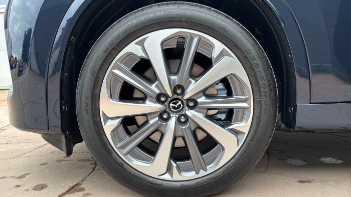 Mazda CX-80 3.3 D254 Takumi COSO 7 míst - Deep Crystal Blue - Full Servis na operativní leasing