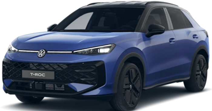 Volkswagen T-Roc R-Line 1,5 TSI na operativní leasing