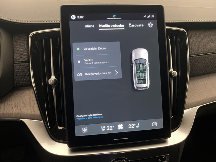Volvo XC90 B5 AWD AUT DARK PLUS na operativní leasing