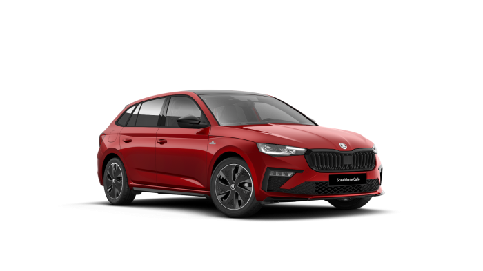 Škoda Scala Monte Carlo 1,0 TSI 85 kW 6° manuální na operativní leasing
