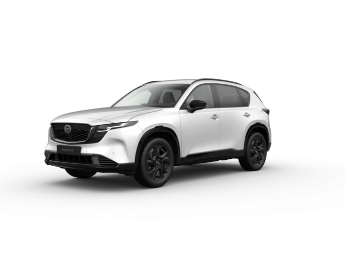 Mazda CX-5 2026 2.5 G141 AWD Homura - Hnědý interiér - Rhodium White  na operativní leasing