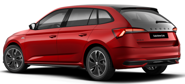 Škoda Scala Monte Carlo 1,0 TSI na operativní leasing