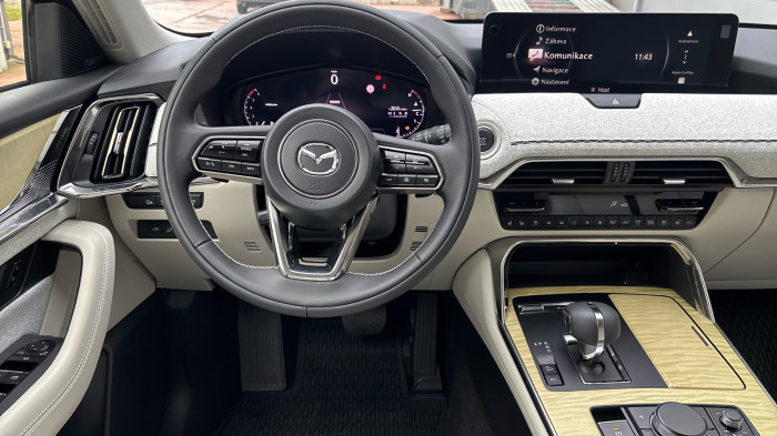 Mazda CX-80 3.3 D254 Takumi COSO 7 míst - Deep Crystal Blue - Full Servis na operativní leasing