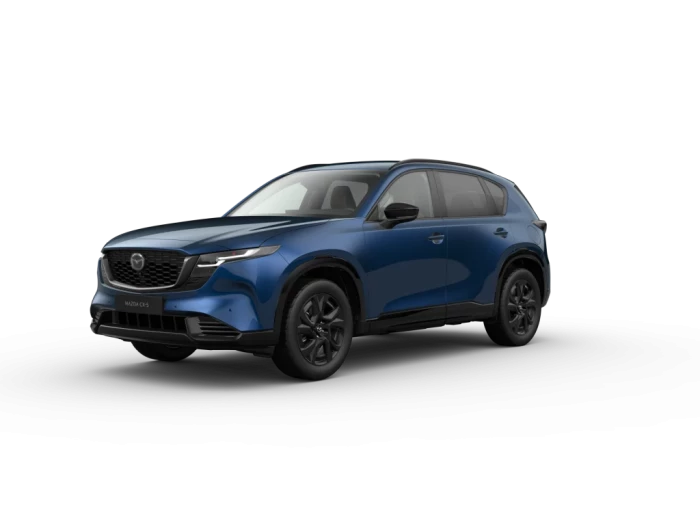 Mazda CX-5 2026 2.5 G141 AWD Homura - Hnědý interiér - Navy Blue na operativní leasing