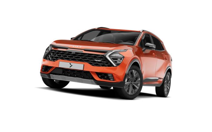 KIA Sportage Exclusive 1,6 T-GDI - Benzín - Manuál 6st. - 4x2 na operativní leasing