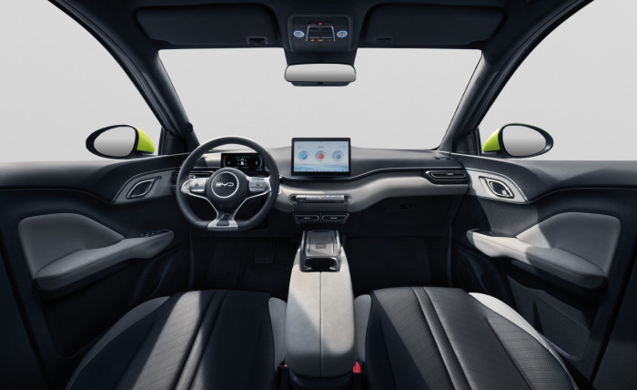 BYD Dolphin Surf Boost*kůže*LED*V2L*park. kam. na operativní leasing