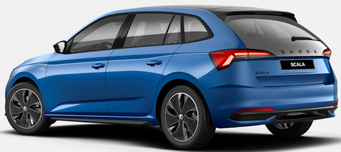 Škoda Scala Monte Carlo 1,5 TSI na operativní leasing