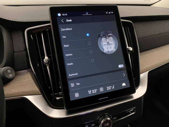 Volvo XC90 B5 AWD AUT DARK PLUS 7míst na operativní leasing