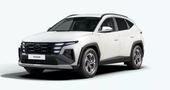 Hyundai Tucson Style 1,6 T-GDI 118 kW Bílá nemetalická 1,6 T-GDI na operativní leasing