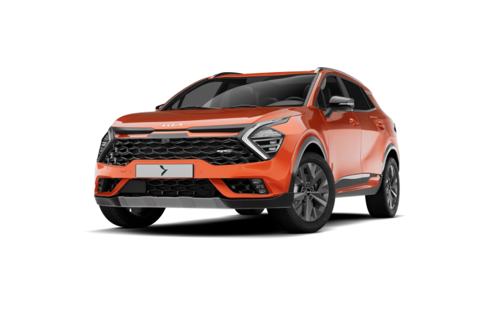 KIA Sportage Exclusive 1,6 T-GDI - Benzín - Manuál 6st. - 4x2 na operativní leasing