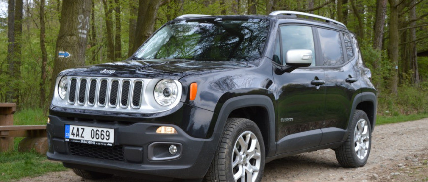 Operativní leasing Jeep Renegade : ideální dobrodruh do města, v limitované edici za 6 666 Kč měsíčně
