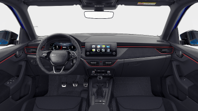 Škoda Scala Dynamic interiér
