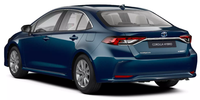 Toyota Corolla Sedan Comfort 1,8 TSI na operativní leasing