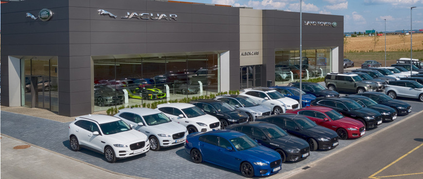 Albion Cars, nový autosalon značek Jaguar a Land Rover