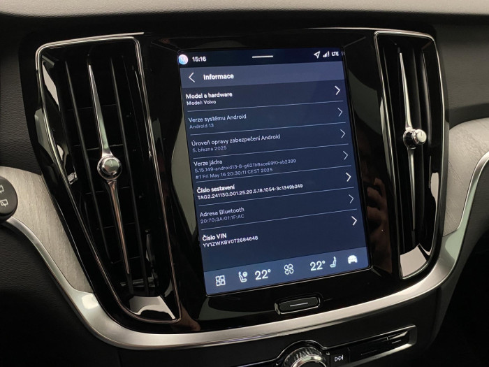 Volvo V60 B4 AUT BRIGHT PLUS na operativní leasing