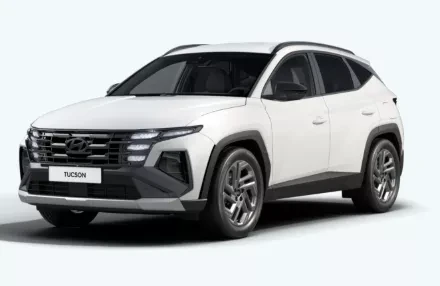 Hyundai Tucson Go Czech Plus 1,6 T-GDI 107 kW automat Bílá nemetalická 1,6 T-GDI na operativní leasing